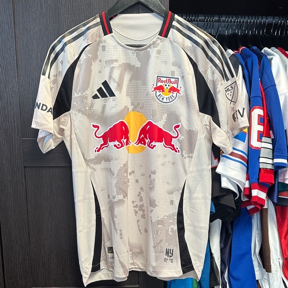 adidas Other - Daniel Edelman New York Red Bulls adidas 2025 Stone Kit Authentic Jersey - Tan